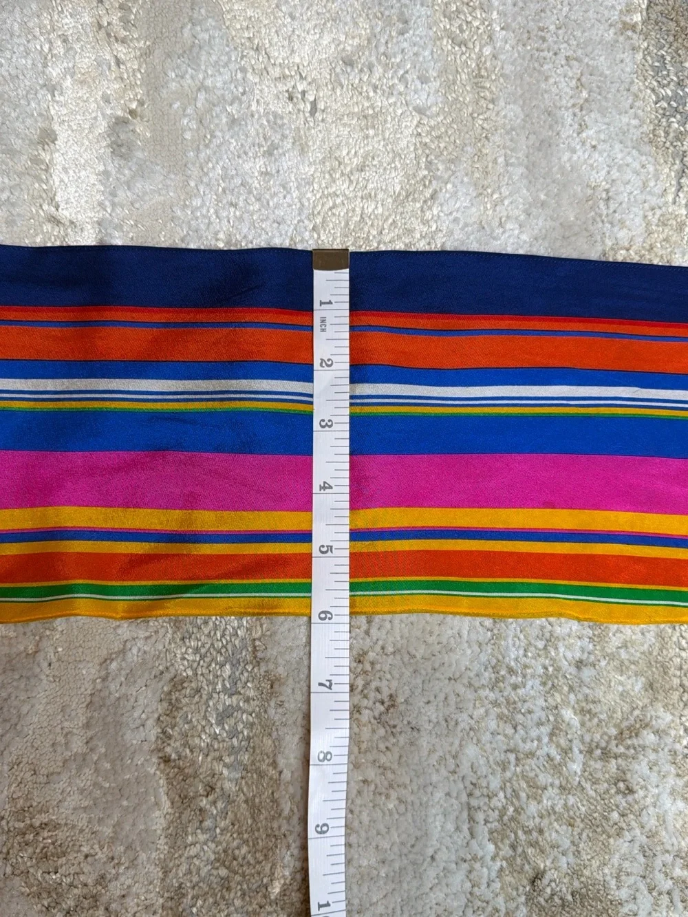 Vintage Liz Claiborne Multicolor Skinny Scarf